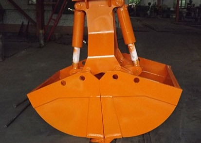 Excavator Manual Clamshell Bucket Mining Excavator Clamshell Grab Bucket For Crane And  Excavator