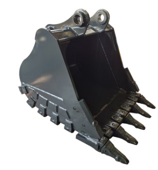 High Strength Teeth Excavator Digging Bucket For Demanding 0.25-4.3cbm