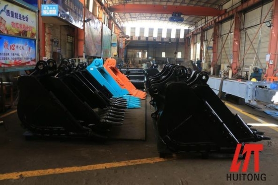 0.3 - 0.6 Cbm Excavator Heavy Duty Bucket For EC140B EC210B EC360B