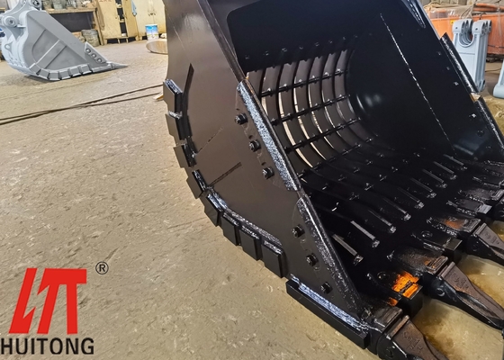 0.25cbm Excavator Screening Bucket For Hitachi EX200 ZX220