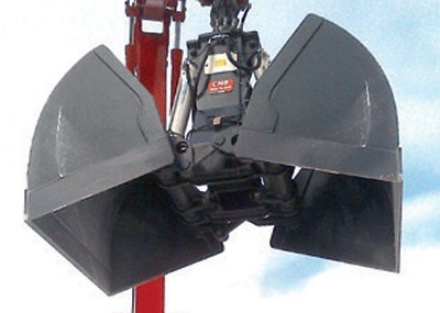 Customized Hydraulic Clamshell Bucket For 20 Ton Excavator
