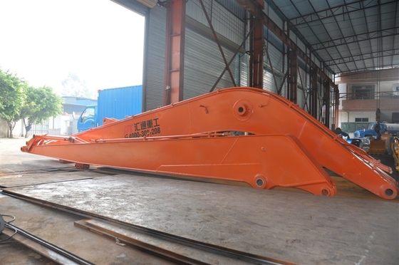 Yellow Q355B Long Reach Excavator Boom for Mining Operations Demolition ISO 9001 Certified