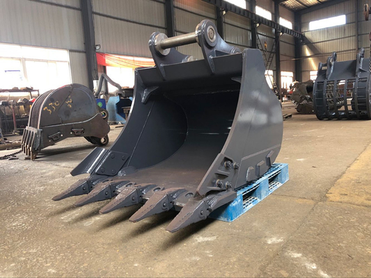 Strength Yellow Black Excavator General Purpose Bucket 0.25-1.4cbm Capacity