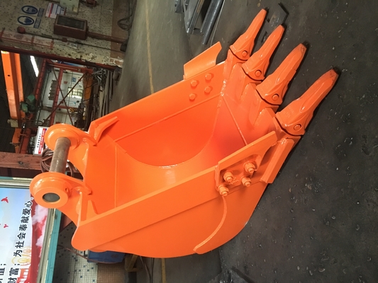 Black / Yellow Excavator Bucket For General Excavating Purposes