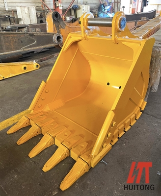 Q355B PC312 Excavator Heavy Duty Bucket Wear Resistance