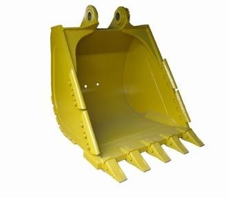 EX230 Q355B Excavator Heavy Duty Rock Bucket Stowing Surface