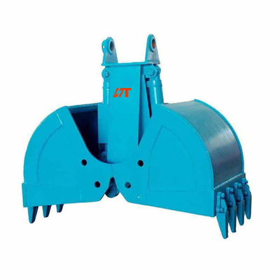 Hydraulic Excavator Clamshell Grab Bucket With Teeth OEM