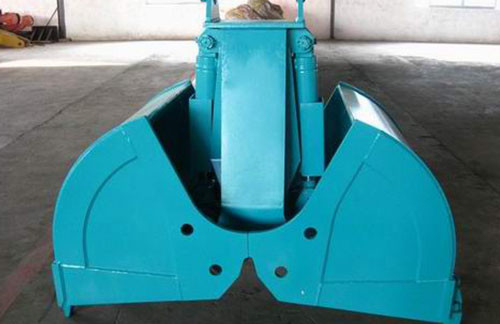 manual Clam Shell Bucket Rotating Excavator Grab Bucket For DH230 DH120