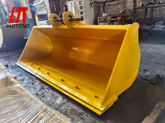 OEM Excavator Ditching Bucket For Ditching / Digging / Cleaning Yellow / Black Or As Customers' Require