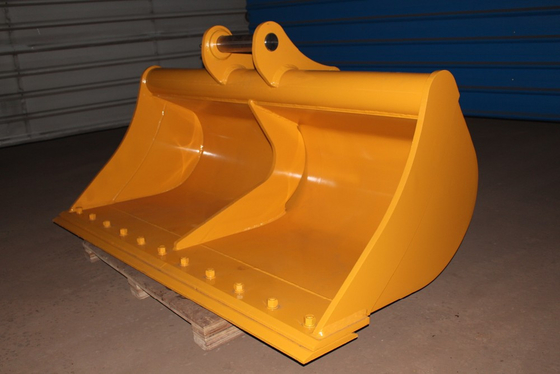 Excavator ditching bucket for sale, with large capacity and optimized shape for efficient trenching and canal digging.