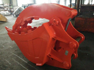 20Ton Excavator Hydraulic / Manual Thumb Bucket for Wood Grable Q355B/NM400