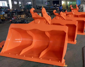 3-8 Tons Hydraulic Tilting Excavator Bucket 1200-1500mm Wide