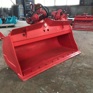 Tranch Cleaning Tilt Bucket 20Ton CAT320 Excavator Customized 0.7M3 Large Capacity Excavator Bucket