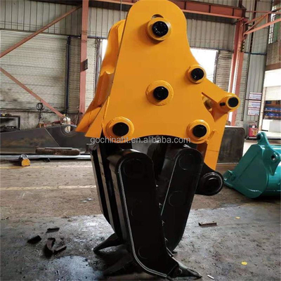 Huitong 6-11 ton mechanical excavator grapple for sale, it can rotating and non-rotating for all excavators.
