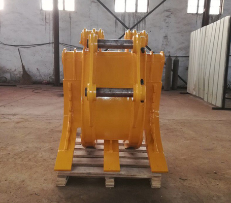 Q690D Excavator Mechanical Grapple For 12-17 Tons Machine Strong Bearing Capacity