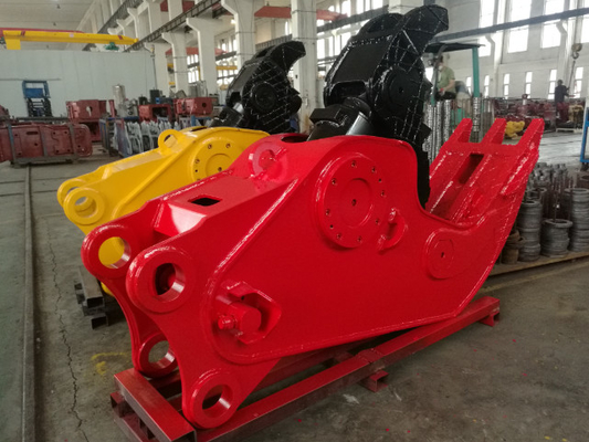 400mm Jaw Opening Hydraulic Demolition Pulverizer For Excavator Kato HD225 HD330