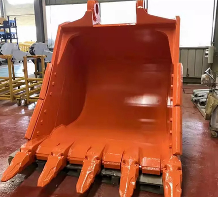 0.3 - 0.6 Cbm Excavator Heavy Duty Bucket For EC140B EC210B EC360B