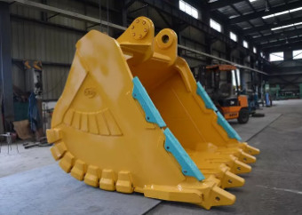 Custom Excavator Digging Bucket With Strength Teeth Heavy Duty Construction Hardox400