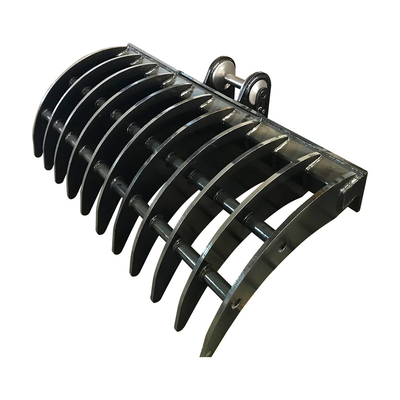 NM400 HG785D Root Rake For 10 20 30t Excavator Land Clearing