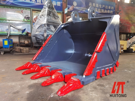 0.2-0.8cbm Excavator Rock Bucket For Hitachi ZX200 ZX250 ZX300