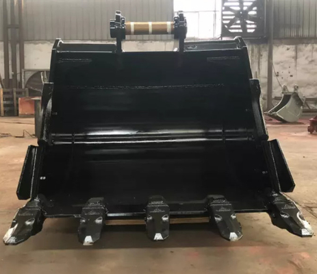 Strength Q355 Excavator Rock Bucket Hardox400 Yellow/Black Custom Weight New Design