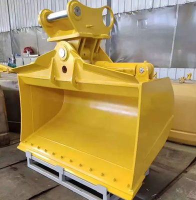 PC350 Hydraulic Tilt Ditching Bucket 35Ton OEM 1.4M3 Tilt Cleaning Excavator Bucket Hot Sale NM400 Bucket