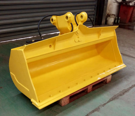 PC350 Hydraulic Tilt Ditching Bucket 35Ton OEM 1.4M3 Tilt Cleaning Excavator Bucket Hot Sale NM400 Bucket
