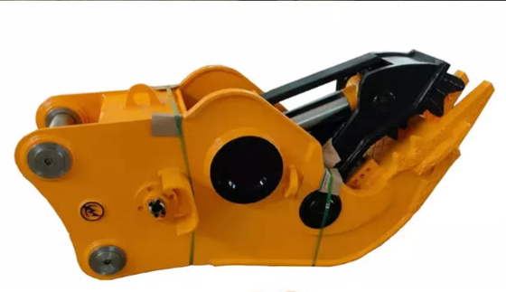 25 Ton Excavator Demolition Hydraulic Concrete Pulverizer Yellow Color