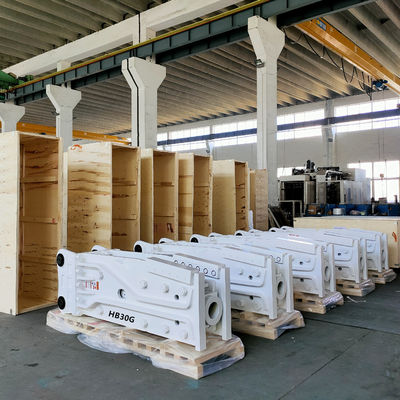 OEM Available Top Type Hydraulic Hammer for 6-8 Ton Excavators PC60  Road Repair & Foundation Excavation