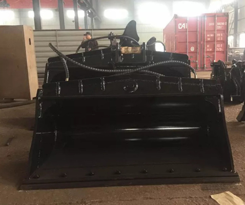 Custom Steel Excavator Tilt Bucket with Adjustable Opening Capacity 0.1-0.75 CBM