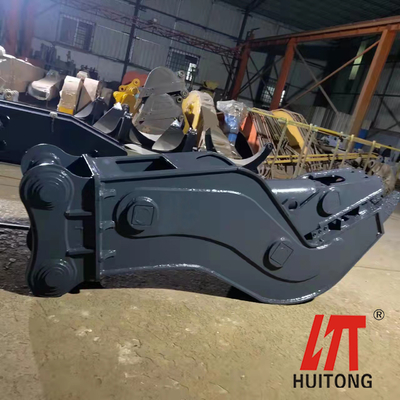 360 Degree Rotation Hydraulic Concrete Pulverizer Rock Crusher Excavator Attachments