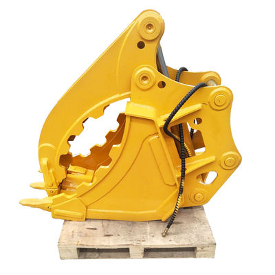 20Ton Excavator Hydraulic / Manual Thumb Bucket for Wood Grable Q355B/NM400