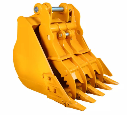 The hydraulic thumb bucket is a customizable bucket that can be used to grab stones, sand, etc and it can be used well.