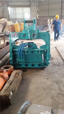 High Quality 20Ton Excavator Hydraulic Pile Vibro Hammer with 2.5M Vice Arm Excavator Construction Machinery Attachment with High Standard Factory Quality Control