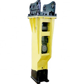 Top Type 140mm Chisel Hydraulic Breaker For Komatsu 24 Ton Excavator