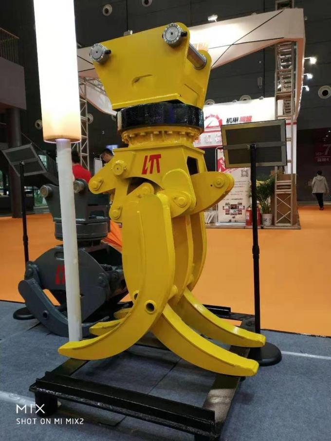 110 Tons Excavator Rotating Grapple For Volvo EC80 EC100